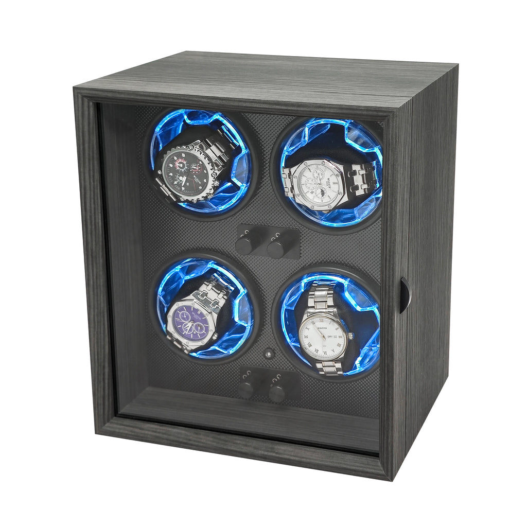 Luxury Walnut Watch Winder Box (2 / 4 Slots)