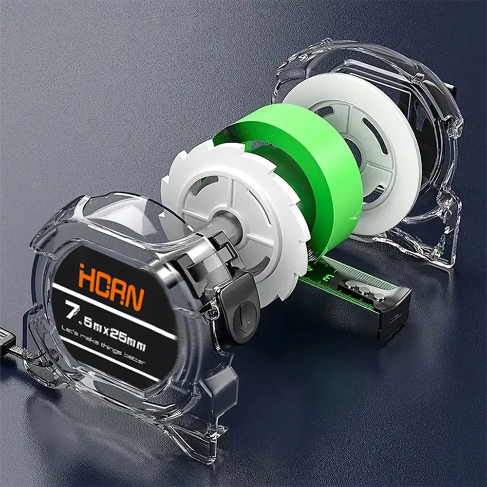 3-5-7-10 Meter Fluorescent Tape Measure Precision Thickened Scale Waterproof And Wear-Resistant Multipurpose Measuring Tool