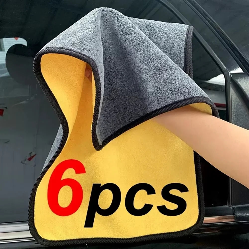 Microfiber Car Cleaning Towels (30 × 60 cm)