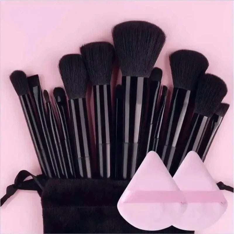 13-Piece Vegan Makeup Brush Set