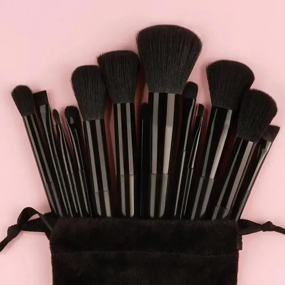 13-Piece Vegan Makeup Brush Set