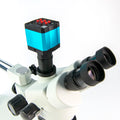 3.5X -90X Trinocular Zoom Stereo Microscope for PCB Mobil Inspection