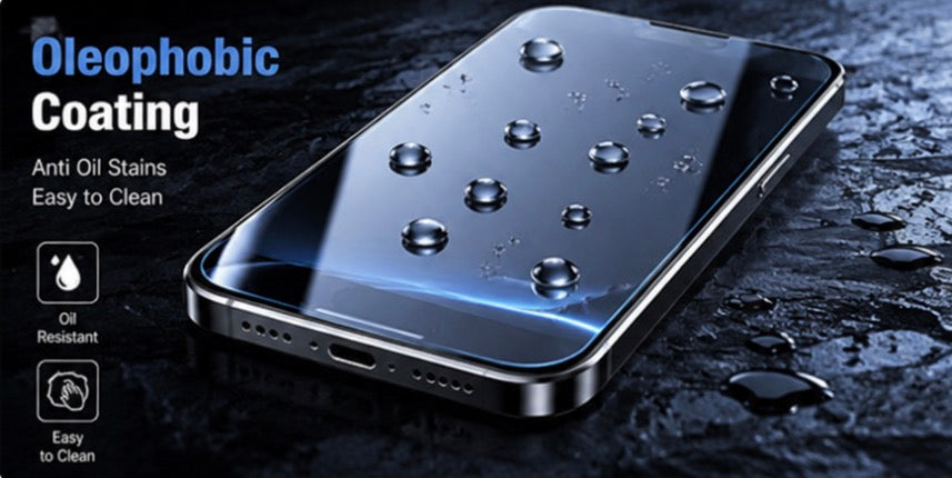 3pcs HD Tempered Glass Screen Protectors for iPhone 17 16 Pro Max 15 14 11 12 13 Mini Scratch-Proof Dust-Free Installation