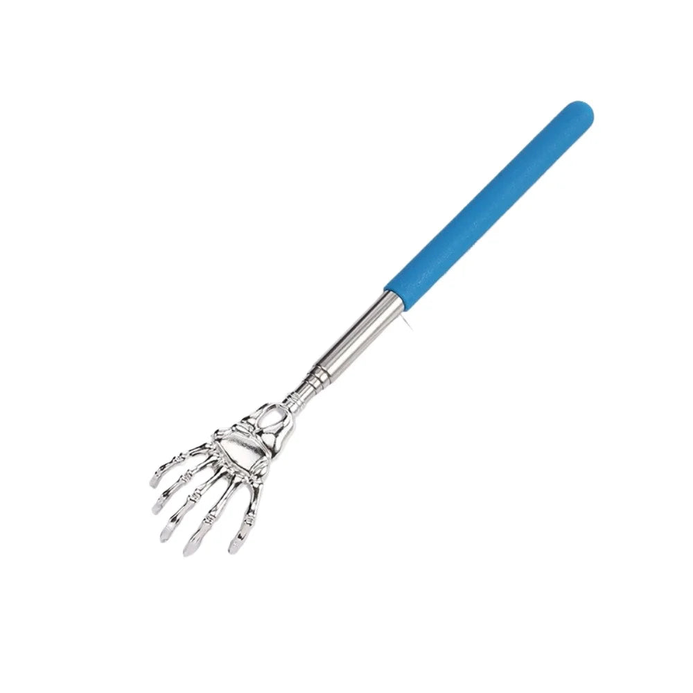 1 Piece Extendable Back Scratcher Portable Telescoping Metal Stainless Steel Back Scratchers Hand Massager
