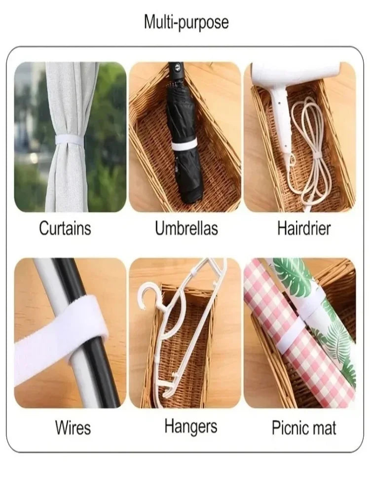 1/5M Cable Organizer Cable Management Wire Winder Tape Earphone Mouse Cord Management Ties Protector For iPhone Xiaomi Samsung