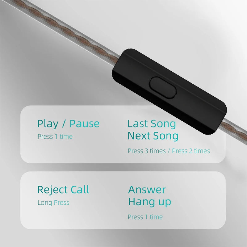 KZ EDX Pro HiFi In-Ear Earphones