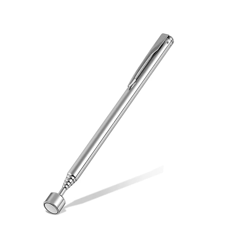 Telescopic magnet picking tool for hard to reach areas