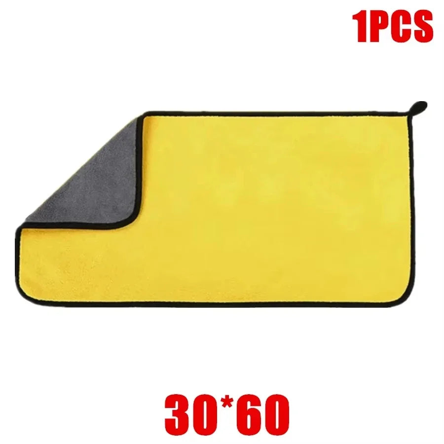 Microfiber Car Cleaning Towels (30 × 60 cm)