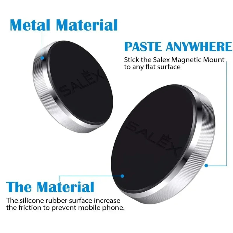 Magnetic Car Phone Holder – Dashboard & Wall Mount