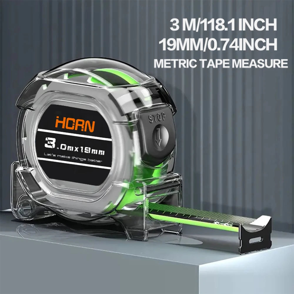 3-5-7-10 Meter Fluorescent Tape Measure Precision Thickened Scale Waterproof And Wear-Resistant Multipurpose Measuring Tool