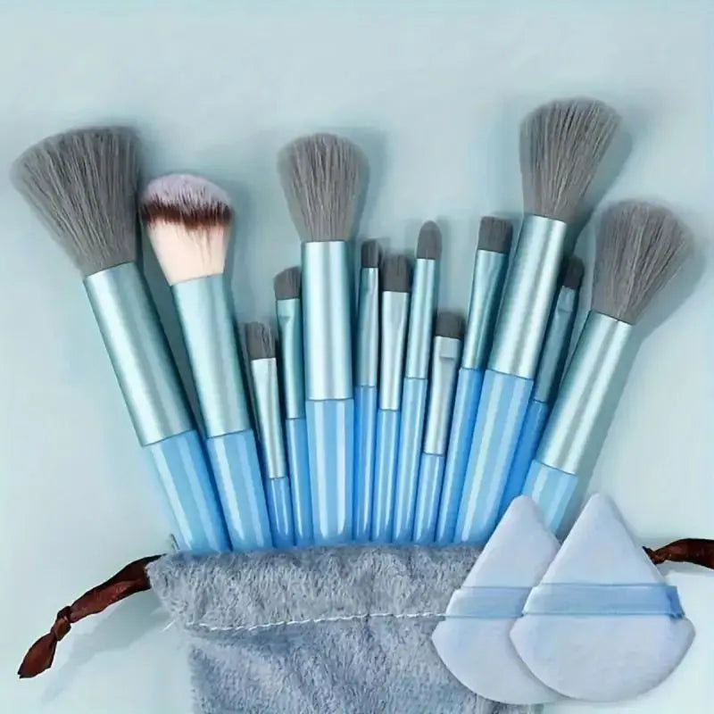 13-Piece Vegan Makeup Brush Set