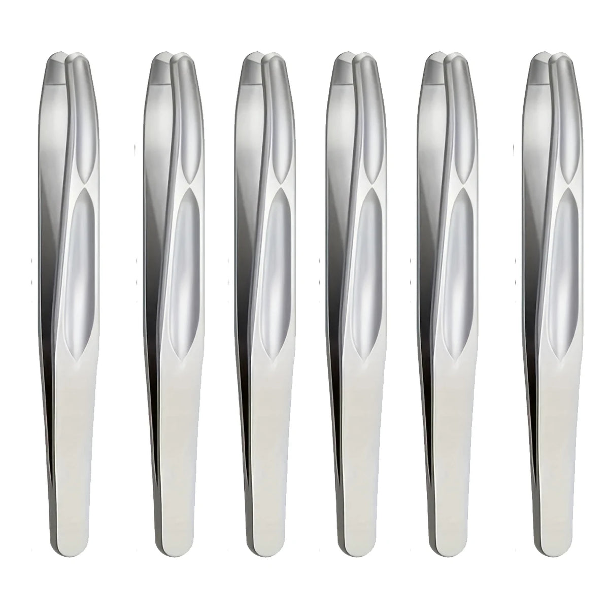 Stainless Steel Round Head Tweezers Eyebrow Tweezers Hair Removal Tweezers Suitable for Men and Woman Gifts