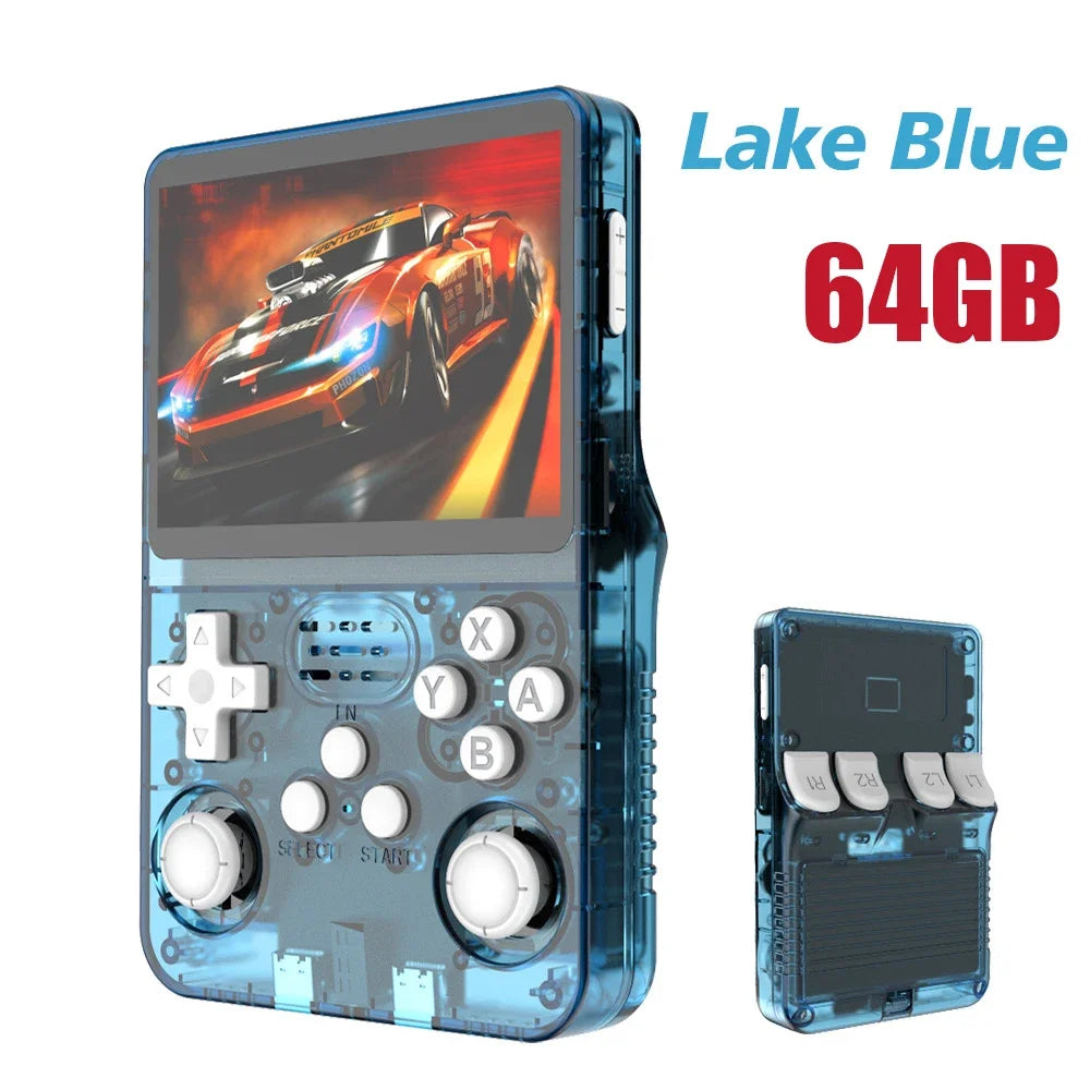 BOYHOM 256G 128G R36S Retro Handheld Game Console Linux System 3.5 Inch IPS Portable Pocket Player 64GB Video Gaming Kids Gifts