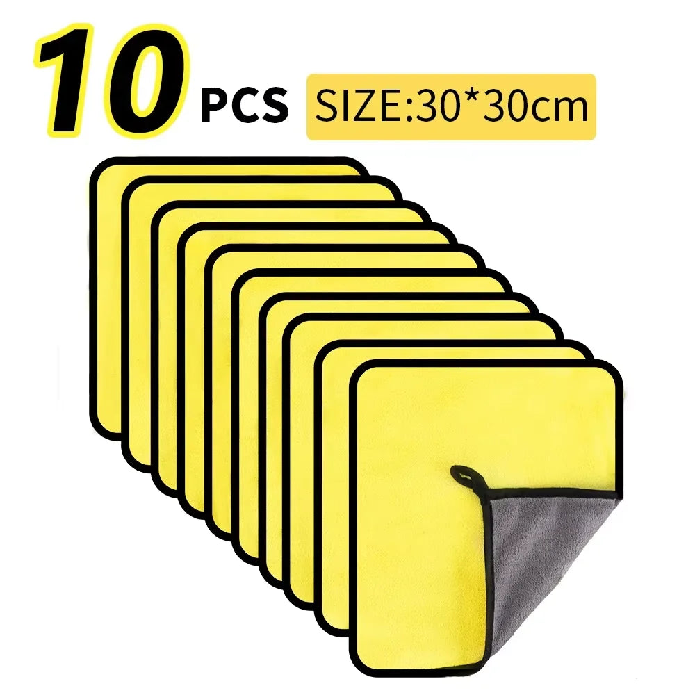 Microfiber Car Cleaning Towels (30 × 60 cm)