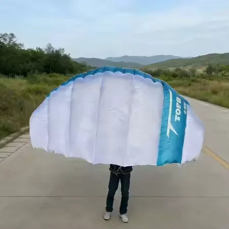 Airo 4.5-meter Nylon Flat Sweep Foil Entry-level Kite Suitable As a Trainer Kite for Both Children and Adults Ocean Waters