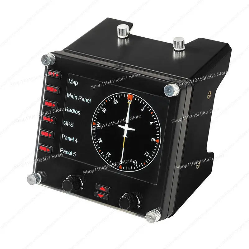 "Aircraft Multi-Panel Instrument - Integrated Flight Control Display System"