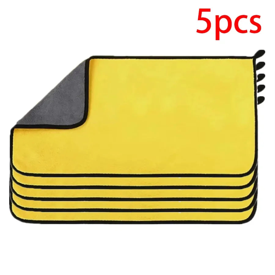 Microfiber Car Cleaning Towels (30 × 60 cm)