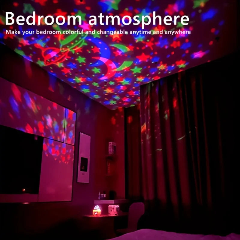 Galaxy Star Projector Night Light (USB)
