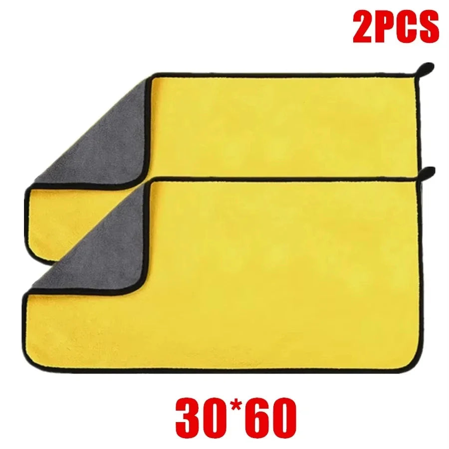 Microfiber Car Cleaning Towels (30 × 60 cm)