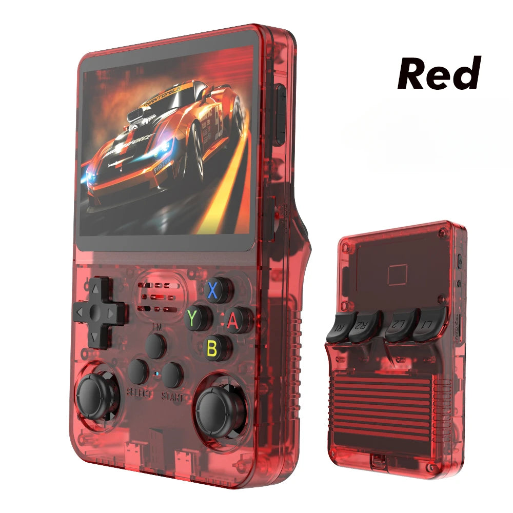 BOYHOM 256G 128G R36S Retro Handheld Game Console Linux System 3.5 Inch IPS Portable Pocket Player 64GB Video Gaming Kids Gifts
