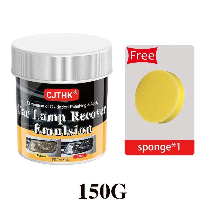 Car Headlight Restoration Kit – Scratch & Oxidation Remover