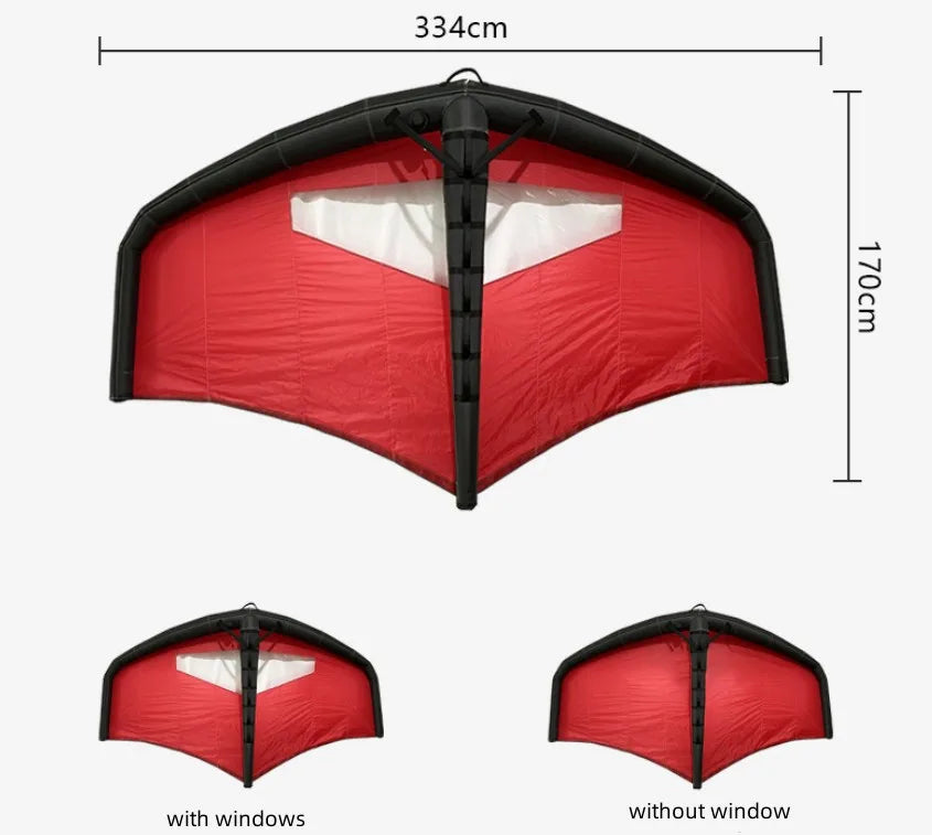 Airo Water Skiing Inflatable Surfing Kite Handheld Kitesurfboard Outdoor Water Sport Surfing Kite wings Are Used for Wave