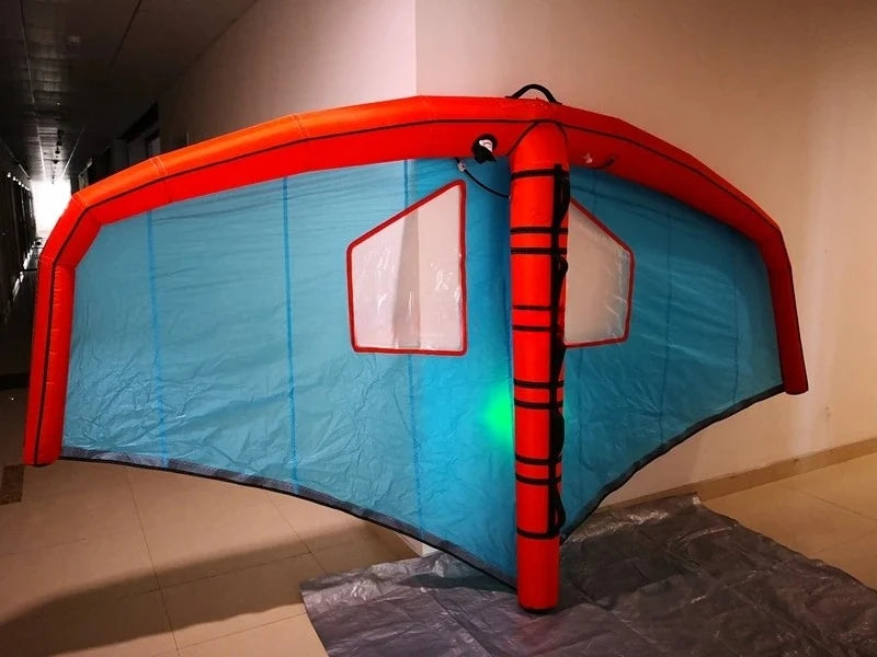 Surf Snow Ski Wing Foil Wing Kite Surf Red OEM Brand 2-7M Size W-D Model for Surfboard