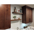 Inch Wooden loating Shelves or Wall - 30x6x2 in - Made o Natural Wood - Heavy Duty Rustic Wall Shelves - Perect or
