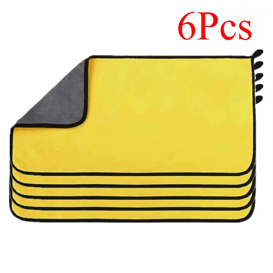Microfiber Car Cleaning Towels (30 × 60 cm)