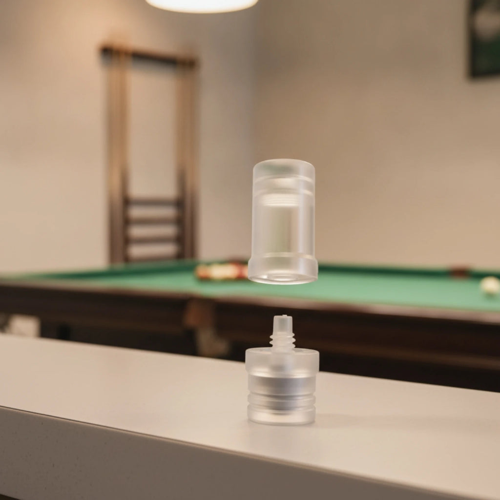Billiard Cue Joint Protector Acrylic Pool Cue Joint Protector Sports Accessory Transparent Clear Plastic