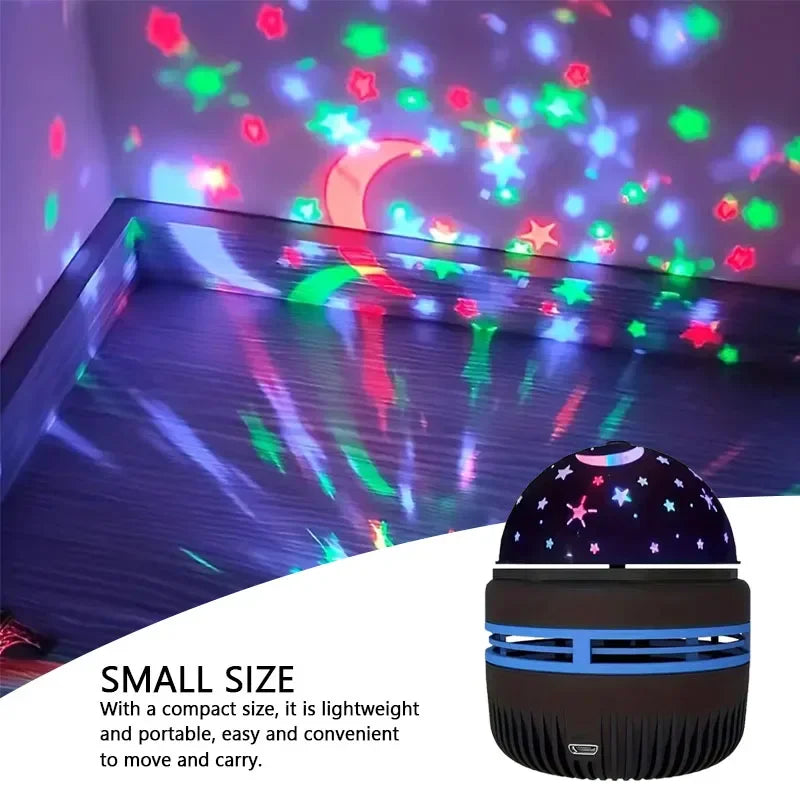 Galaxy Star Projector Night Light (USB)