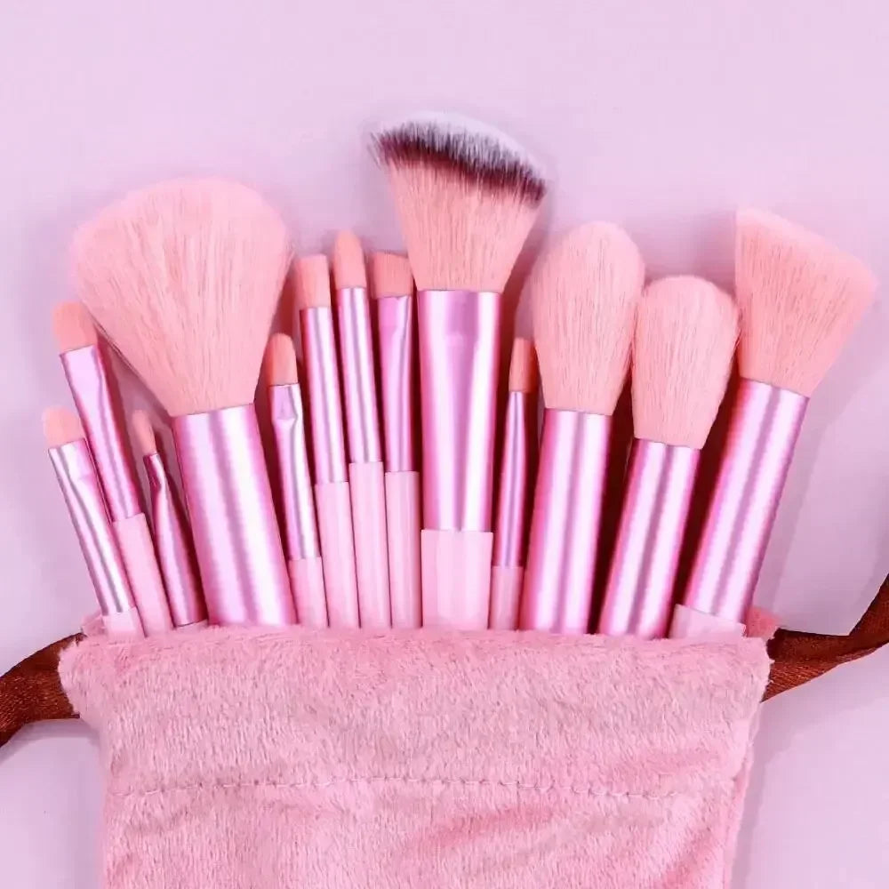13-Piece Vegan Makeup Brush Set