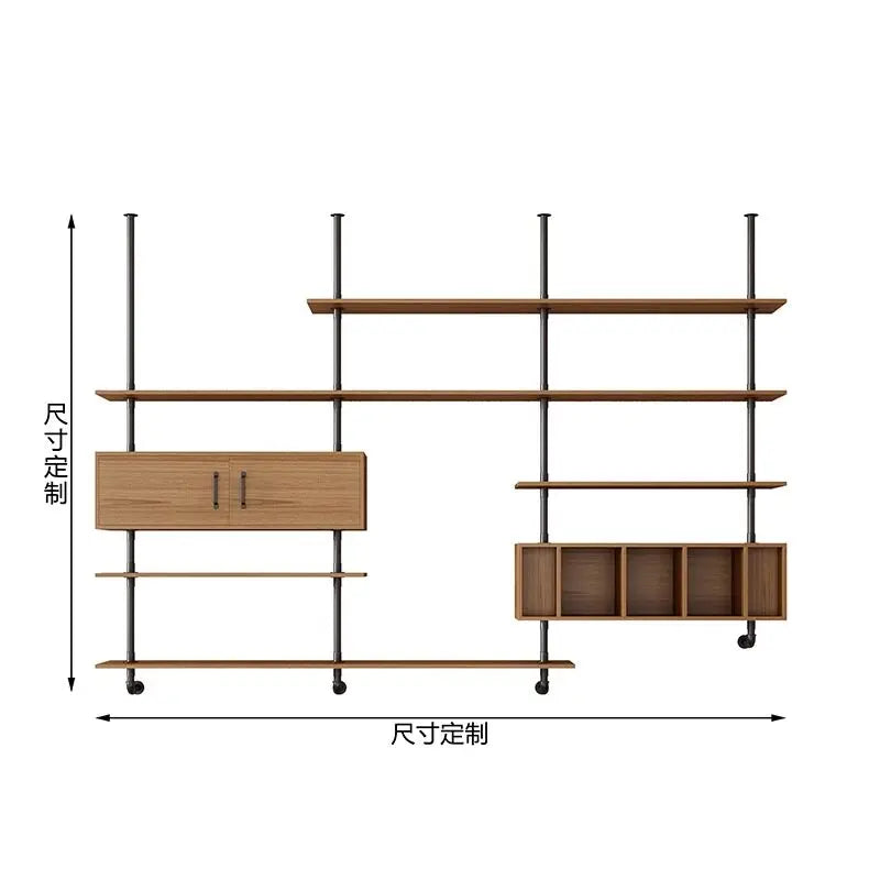 Modern Solid Wood Floating Desk Italian Minimalist Study Bedroom Study Table Creative Living Room Furniture Плавучий Стол FYFD