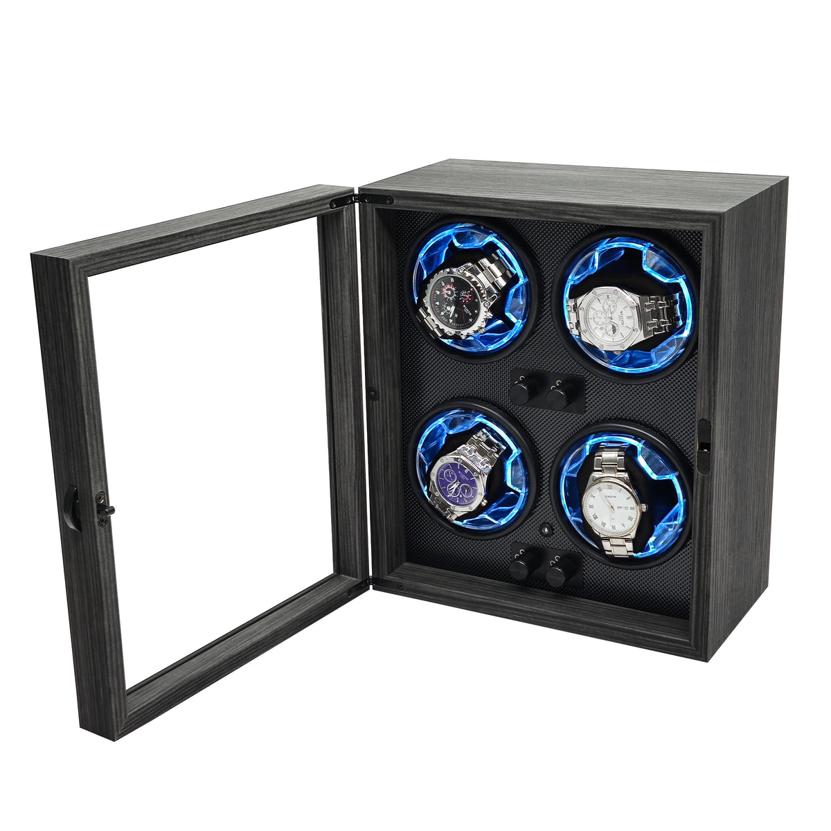 Luxury Walnut Watch Winder Box (2 / 4 Slots)