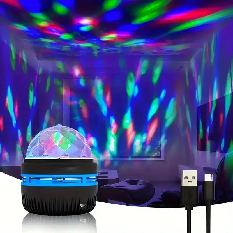 Galaxy Star Projector Night Light (USB)