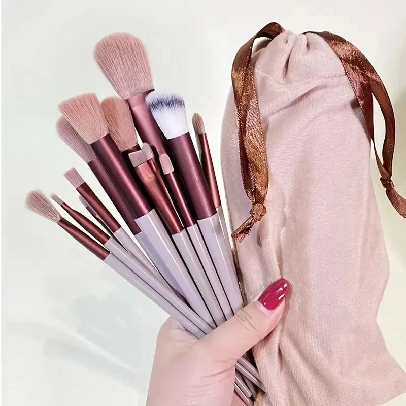 13-Piece Vegan Makeup Brush Set
