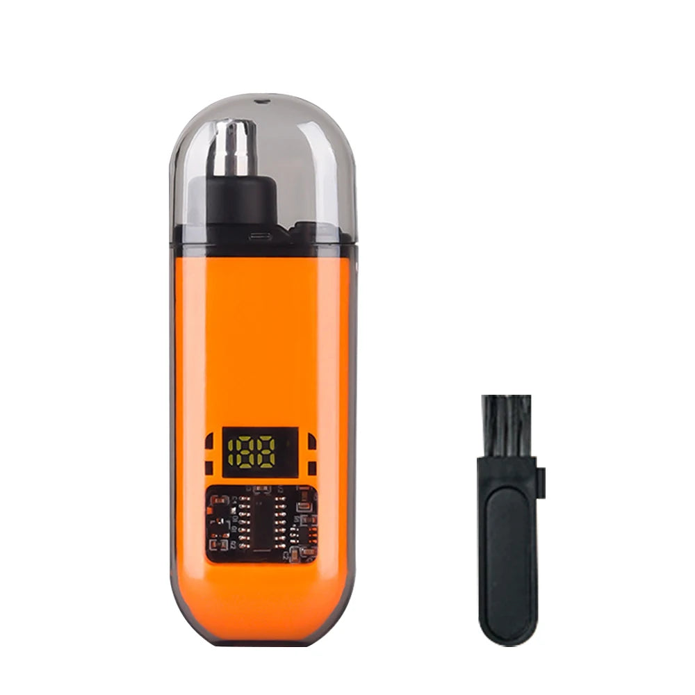 Nose Hair Trimmer Rechargeable Electric Nose Hair Remover Men Eyebrow Hair Shaving Razor Mini Pocket Portable Nose Hair Clipper