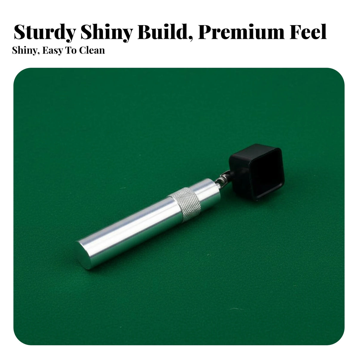 Billiard Cue Tip Scuffer Aerator with Chalk Holder 3-in-1 Multifunctional Repair Tool for Pool Stick Maintenance