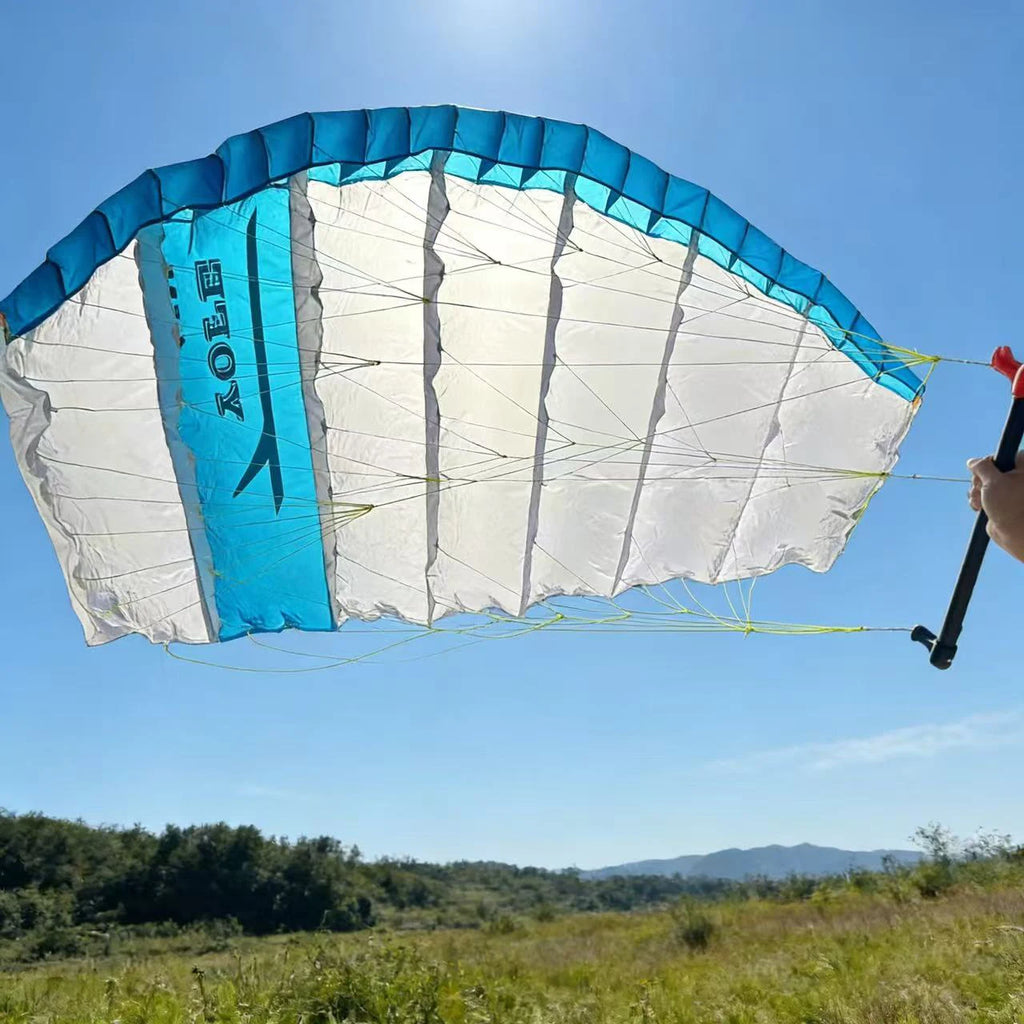 Airo 4.5-meter Nylon Flat Sweep Foil Entry-level Kite Suitable As a Trainer Kite for Both Children and Adults Ocean Waters