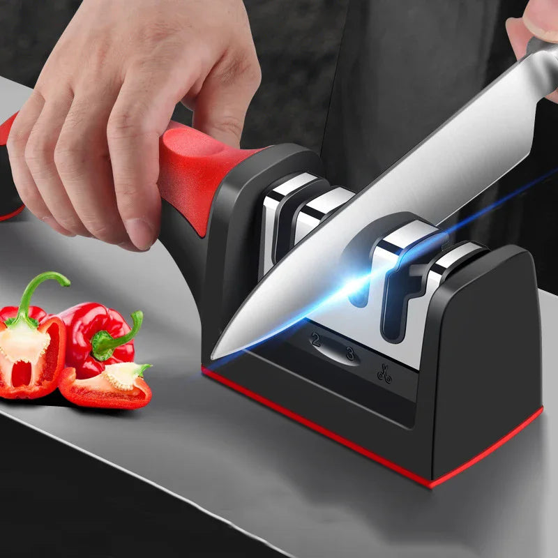Multi-Stage Kitchen Knife Sharpener