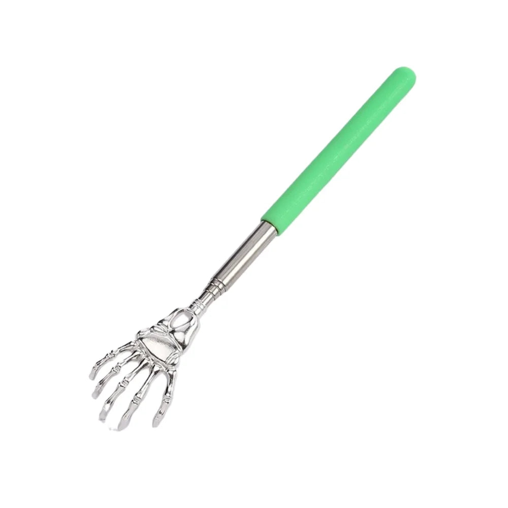 1 Piece Extendable Back Scratcher Portable Telescoping Metal Stainless Steel Back Scratchers Hand Massager