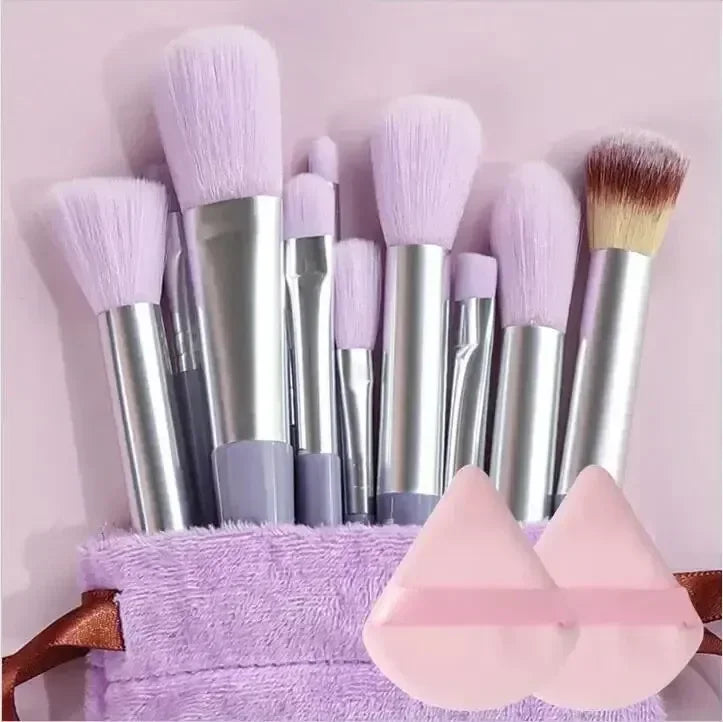 13-Piece Vegan Makeup Brush Set
