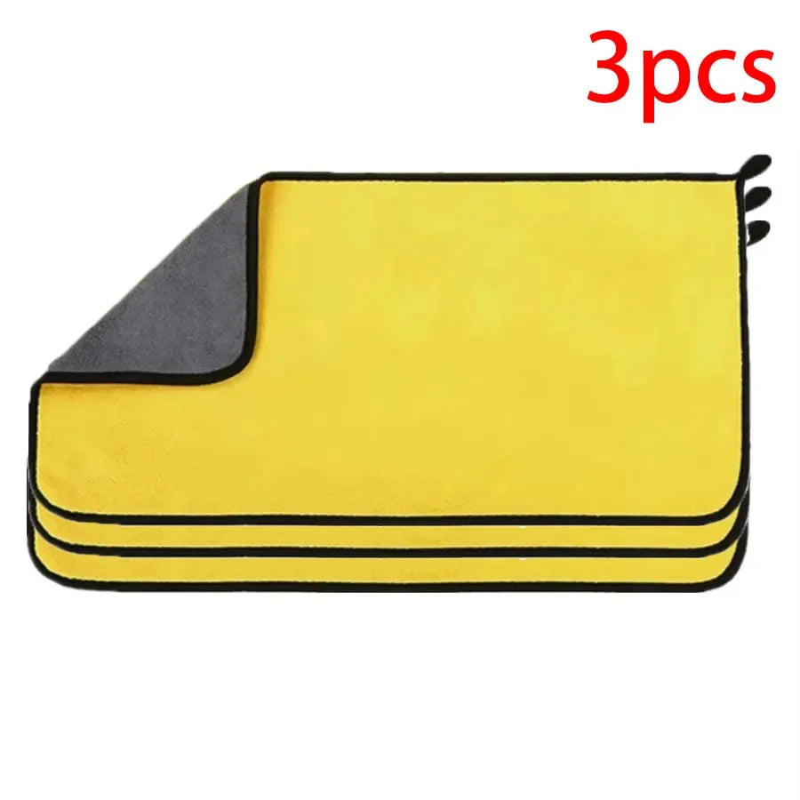 Microfiber Car Cleaning Towels (30 × 60 cm)