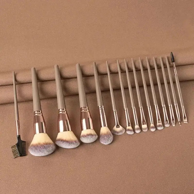 13-Piece Vegan Makeup Brush Set