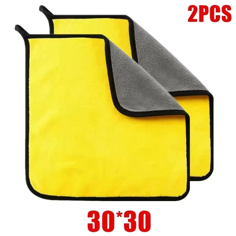 Microfiber Car Cleaning Towels (30 × 60 cm)